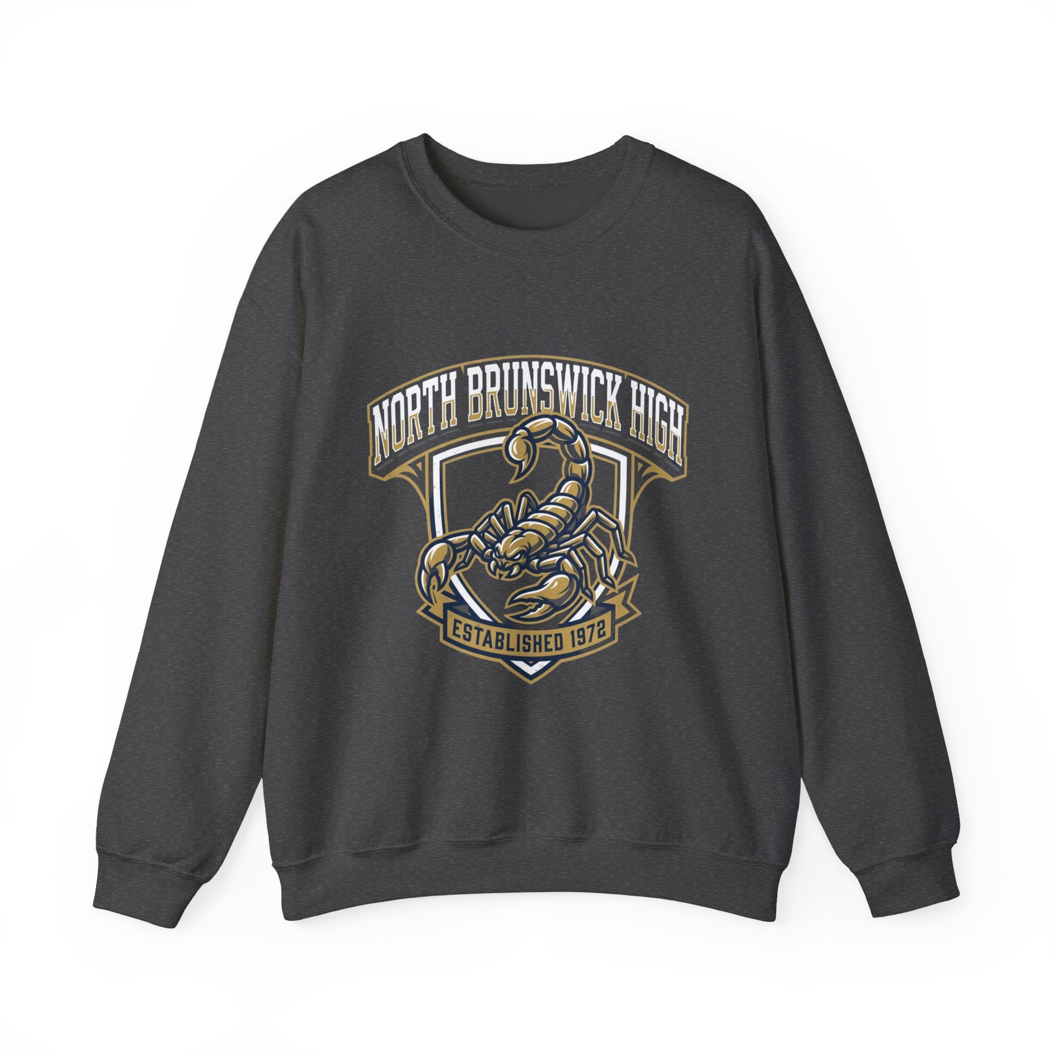 North Brunswick High Scorpion Crewneck Sweatshirt – Established 1972 School Spirit