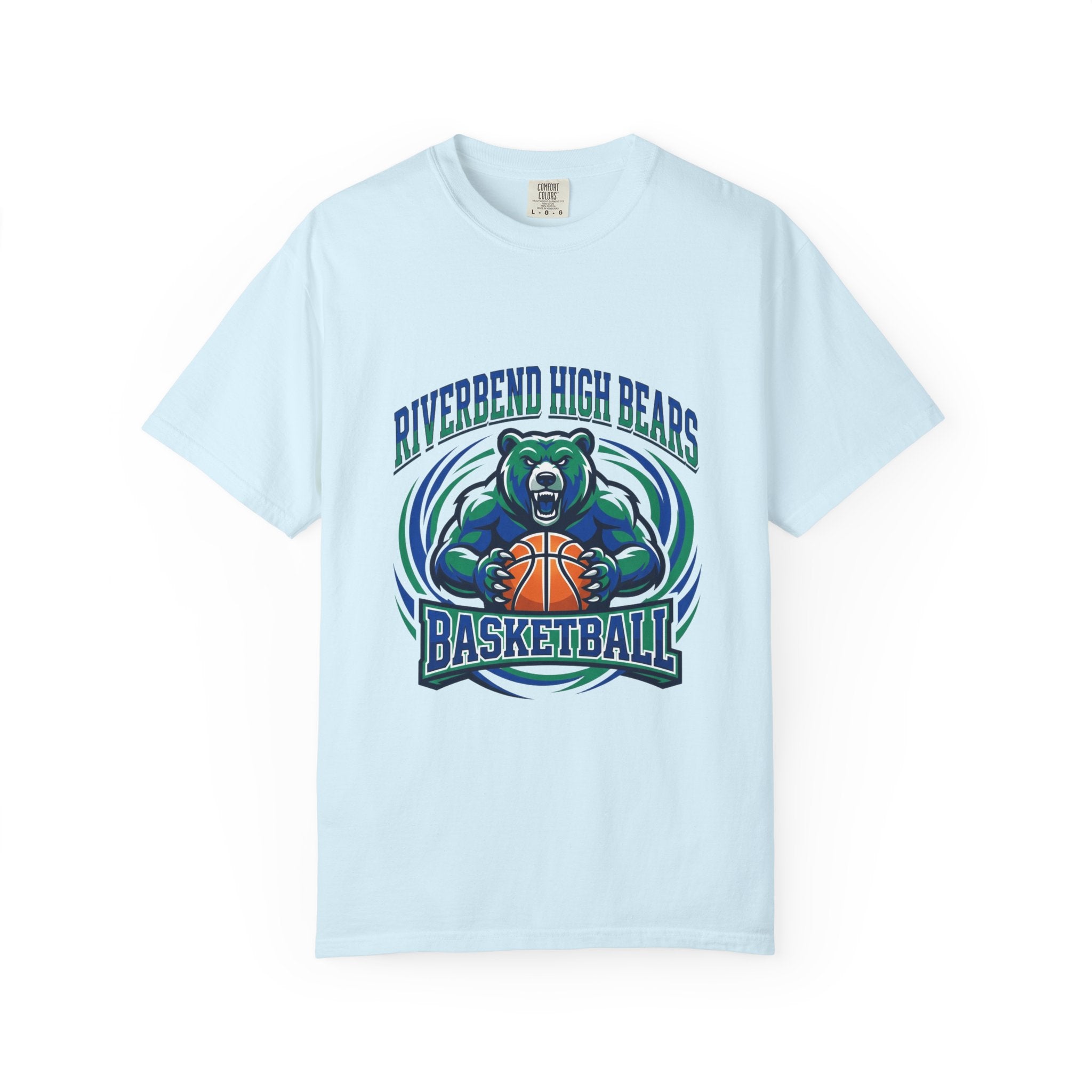 Riverbend High Bears Basketball T-Shirt — School Team Spirit Tee