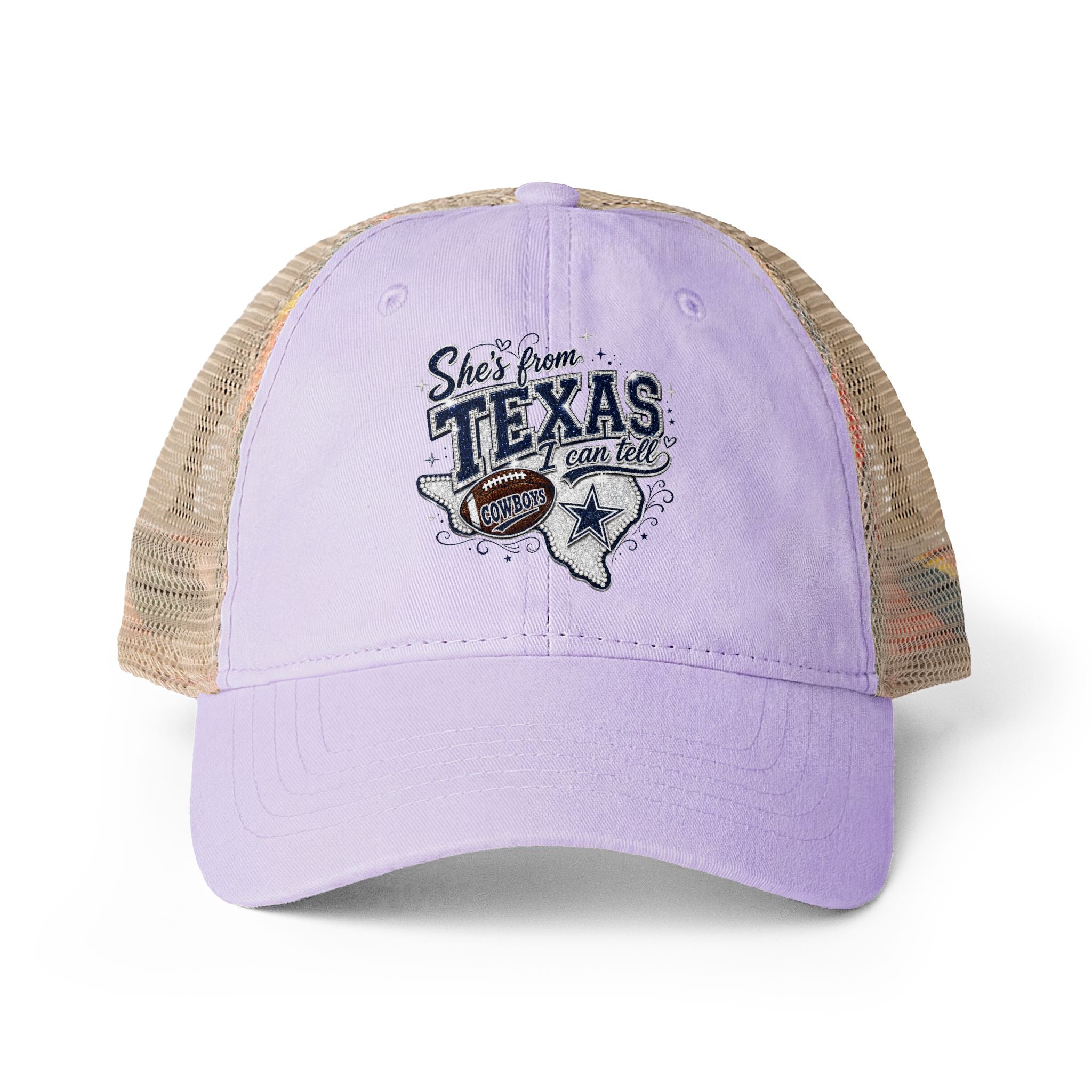 Women's Washed Mesh-Back Cap