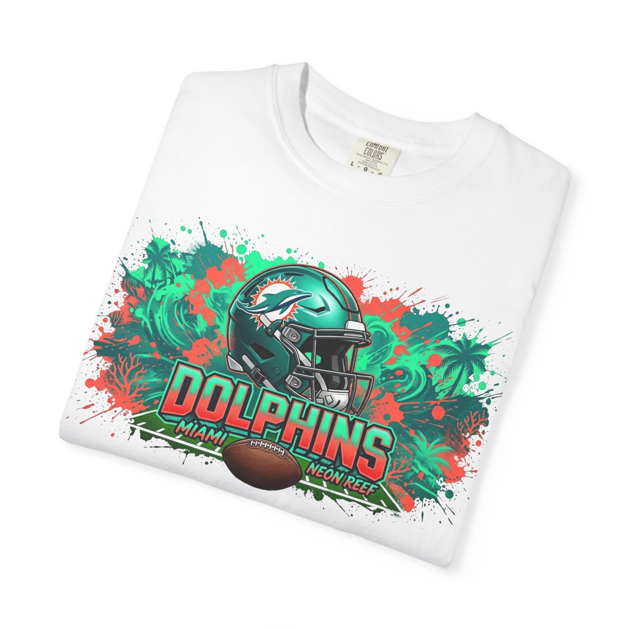 Unisex Garment-Dyed T-shirt-Dolphins