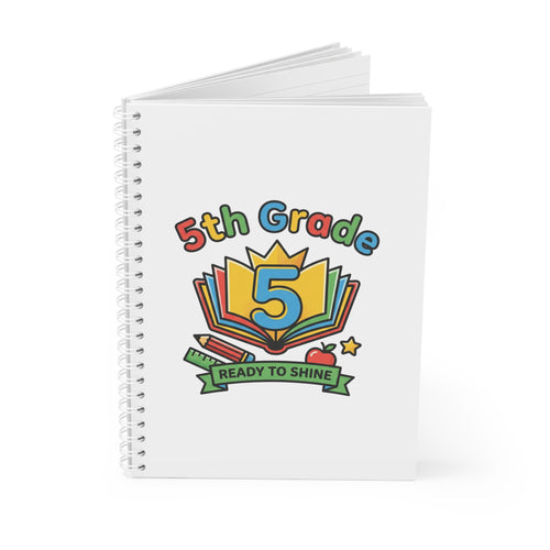 5th Grade Spiral Notebook