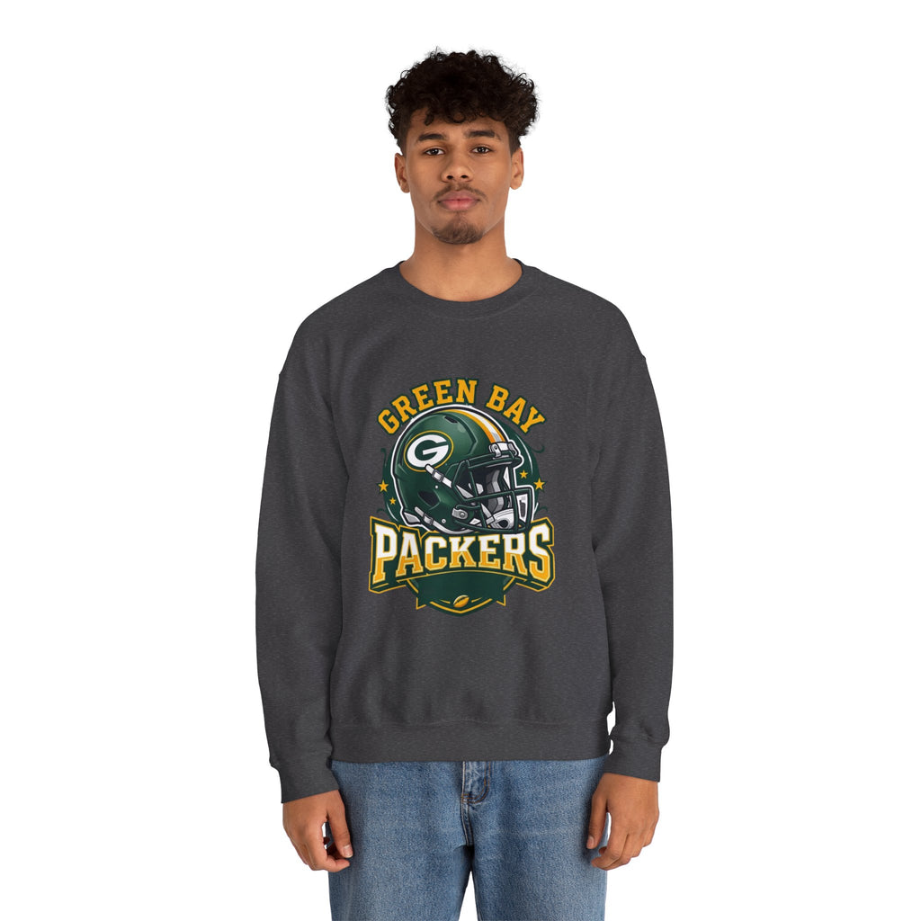 Green Bay Packers Football Crewneck Sweatshirt