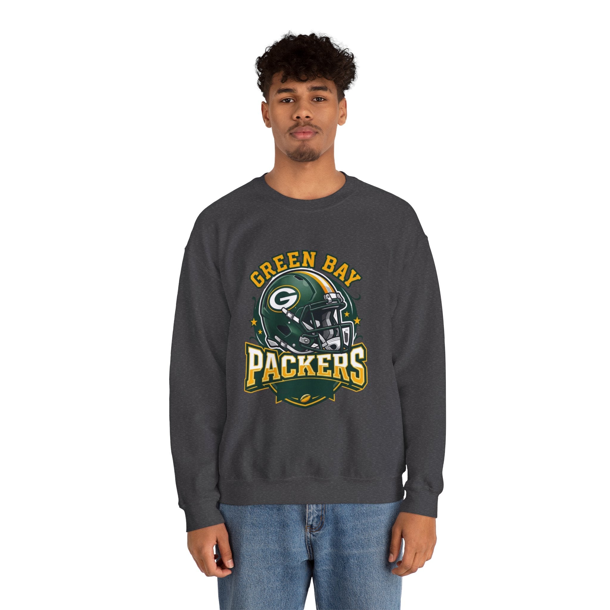 Green Bay Packers Football Crewneck Sweatshirt