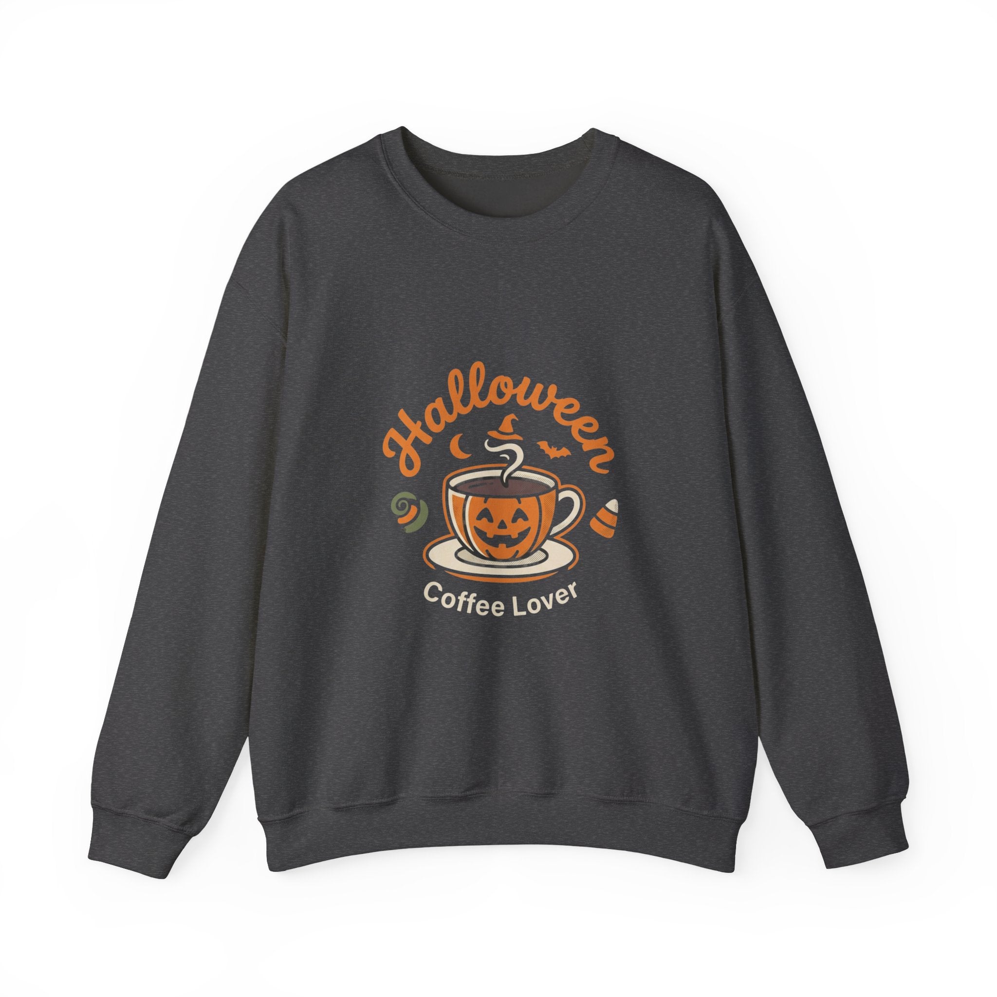 Jack-O'-Lantern Coffee Cup Crewneck