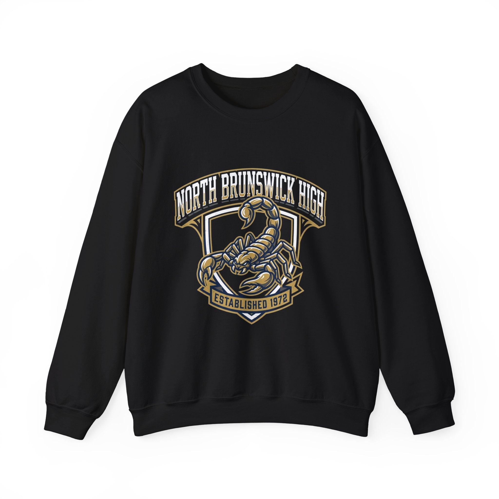 North Brunswick High Scorpion Crewneck Sweatshirt – Established 1972 School Spirit