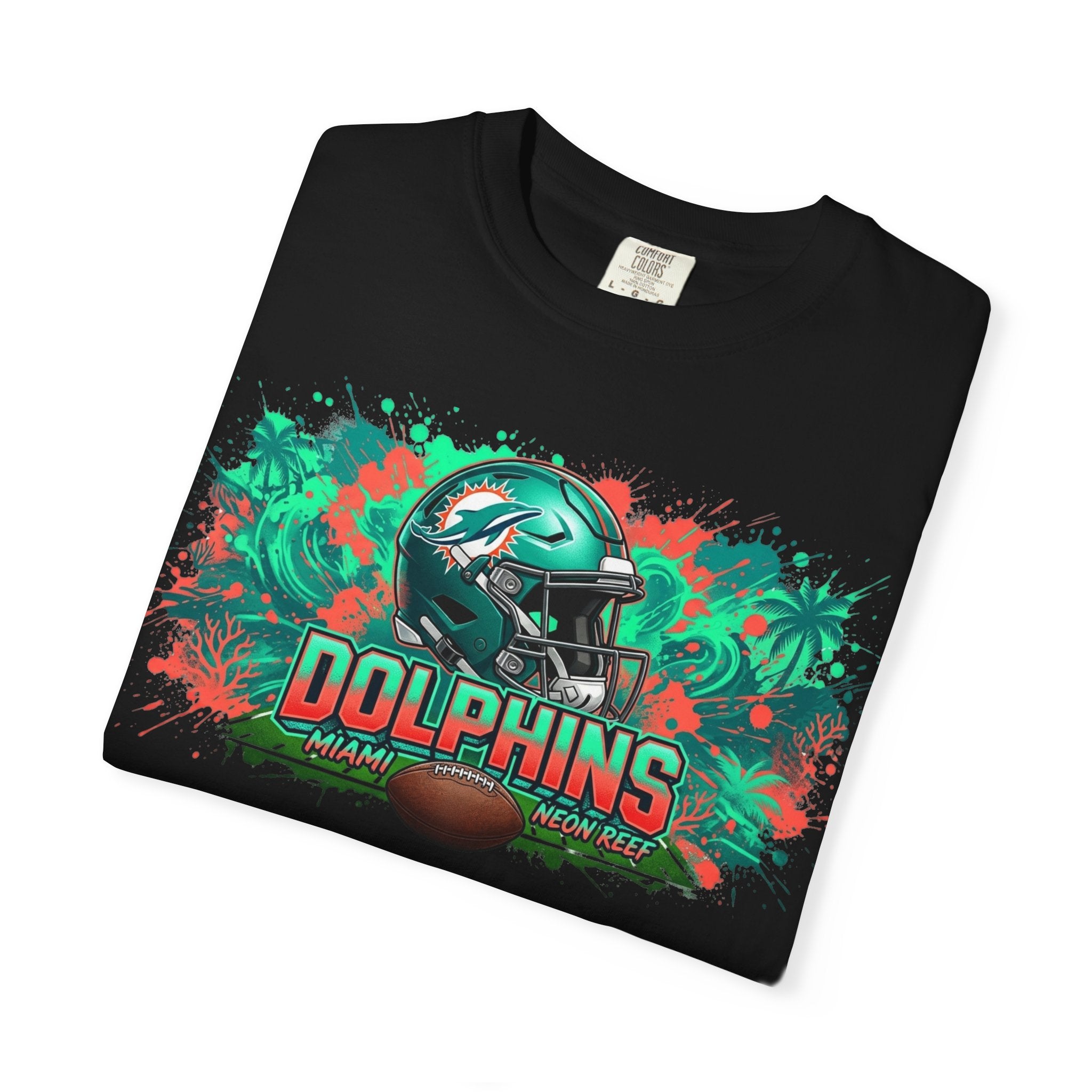 Unisex Garment-Dyed T-shirt-Dolphins