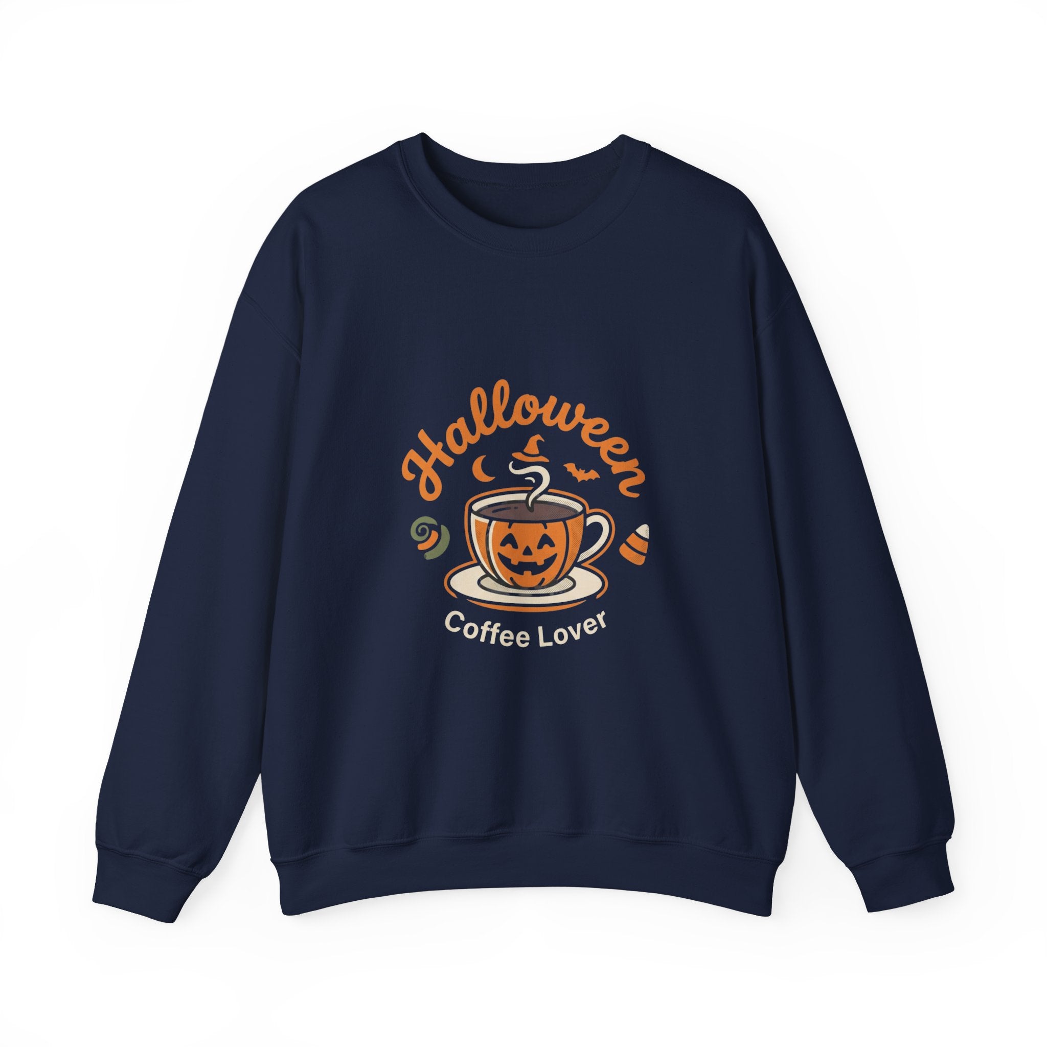Jack-O'-Lantern Coffee Cup Crewneck