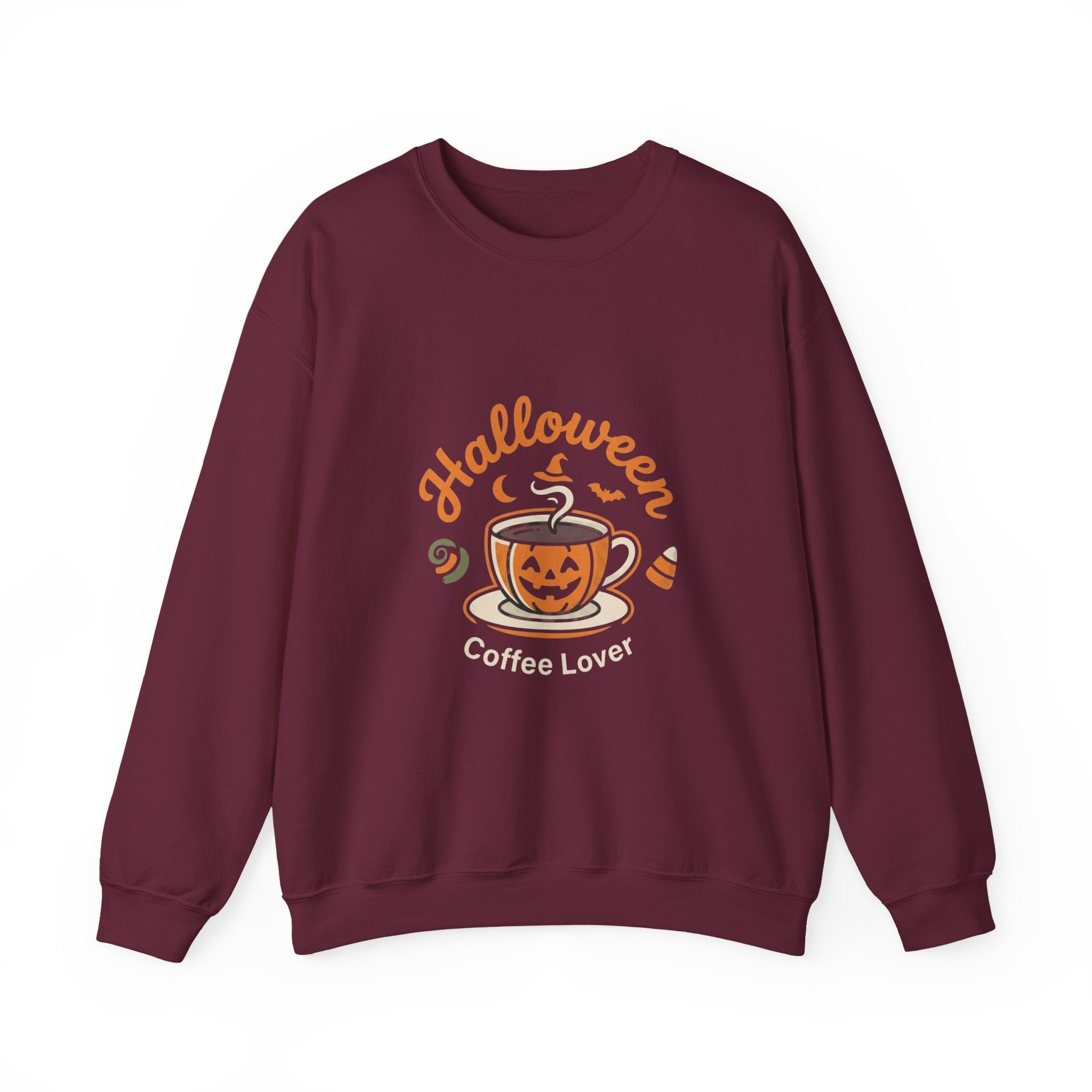 Jack-O'-Lantern Coffee Cup Crewneck