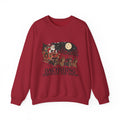 Dachshund Christmas Sweatshirt — “Dachshing Through the Snow” Holiday Crewneck