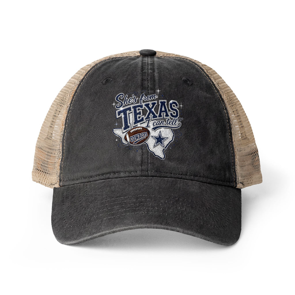 Women's Washed Mesh-Back Cap