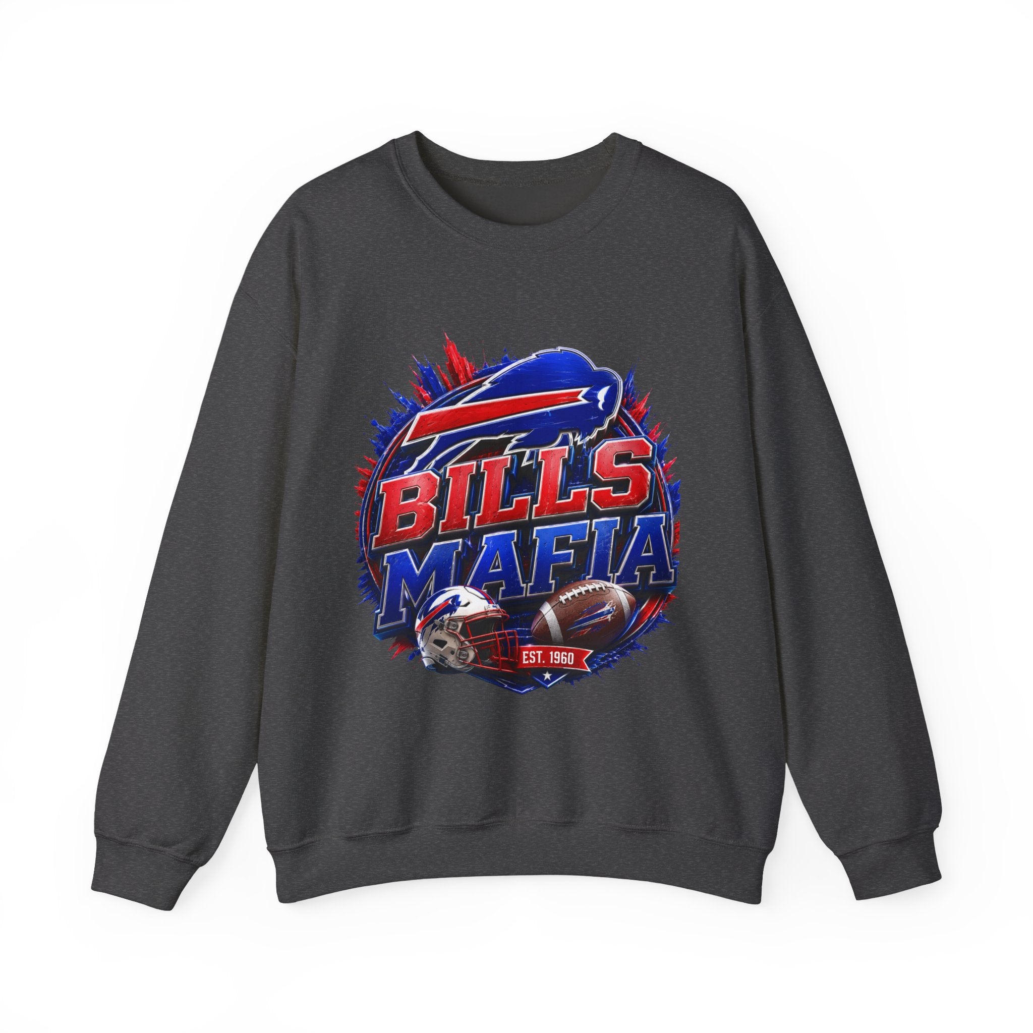 Bills Mafia Crewneck Sweatshirt – Buffalo Football Fan Pullover