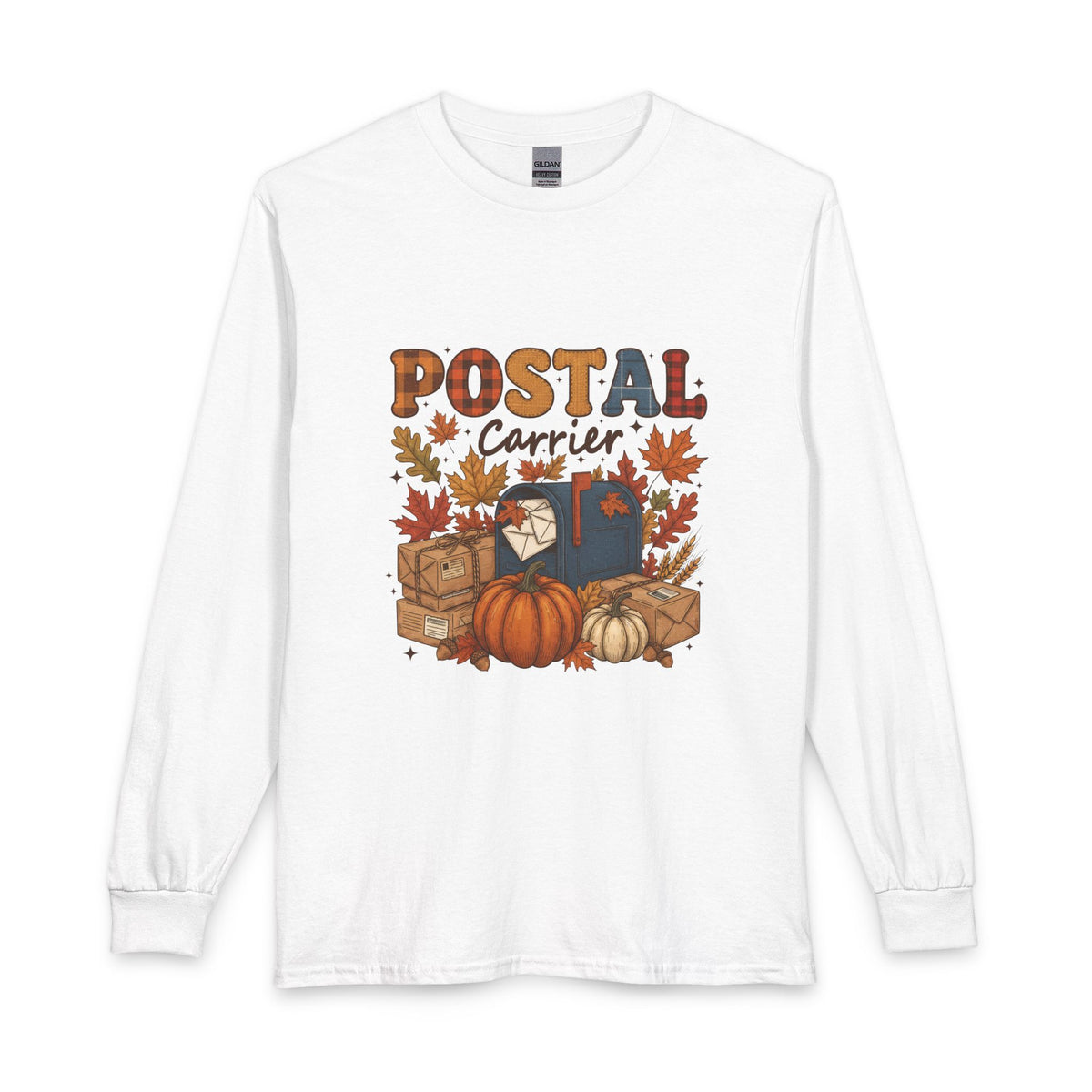 Postal Carrier Fall Long Sleeve T-Shirt