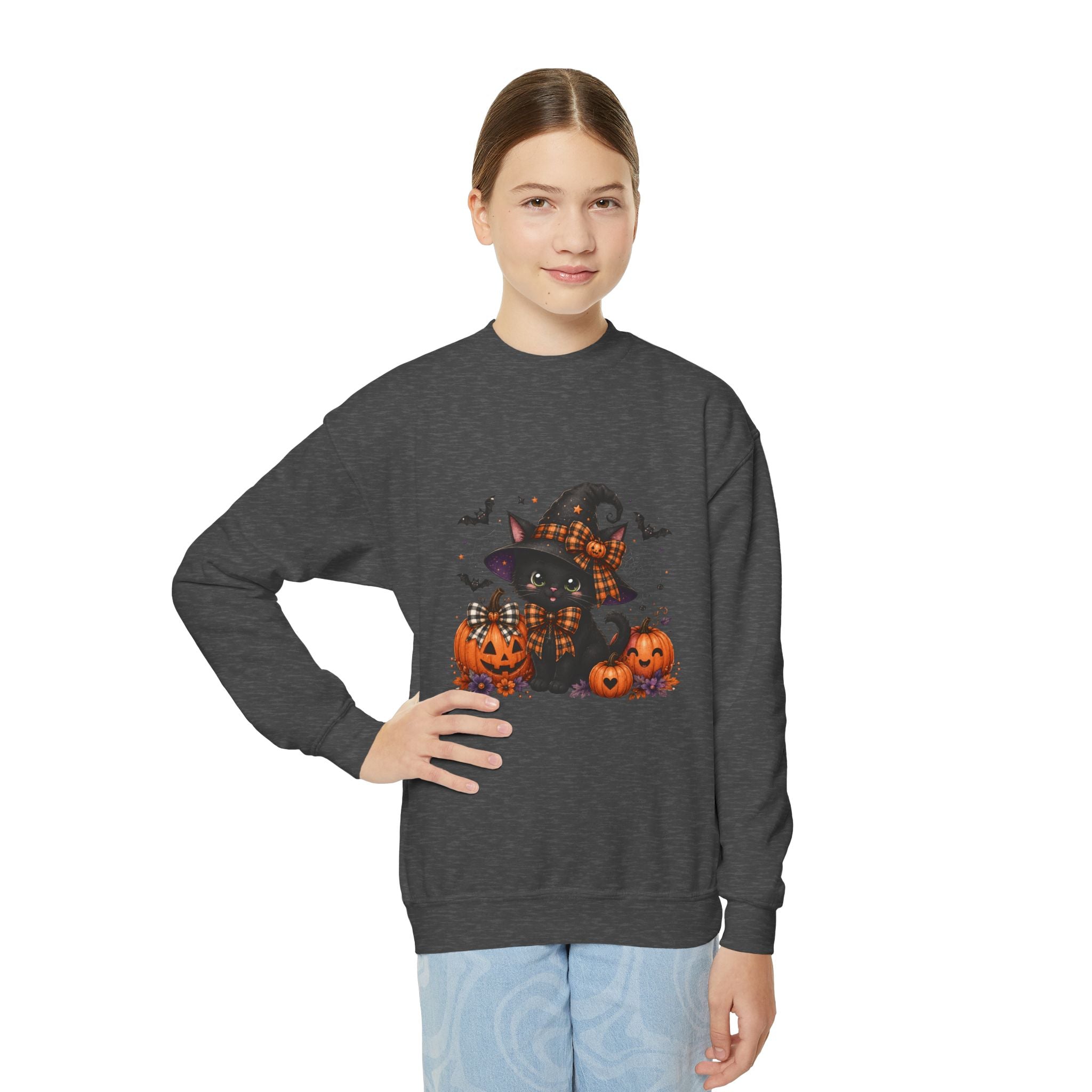 Youth Halloween Crewneck Sweatshirt