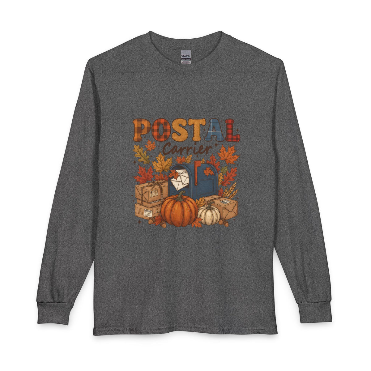 Postal Carrier Fall Long Sleeve T-Shirt