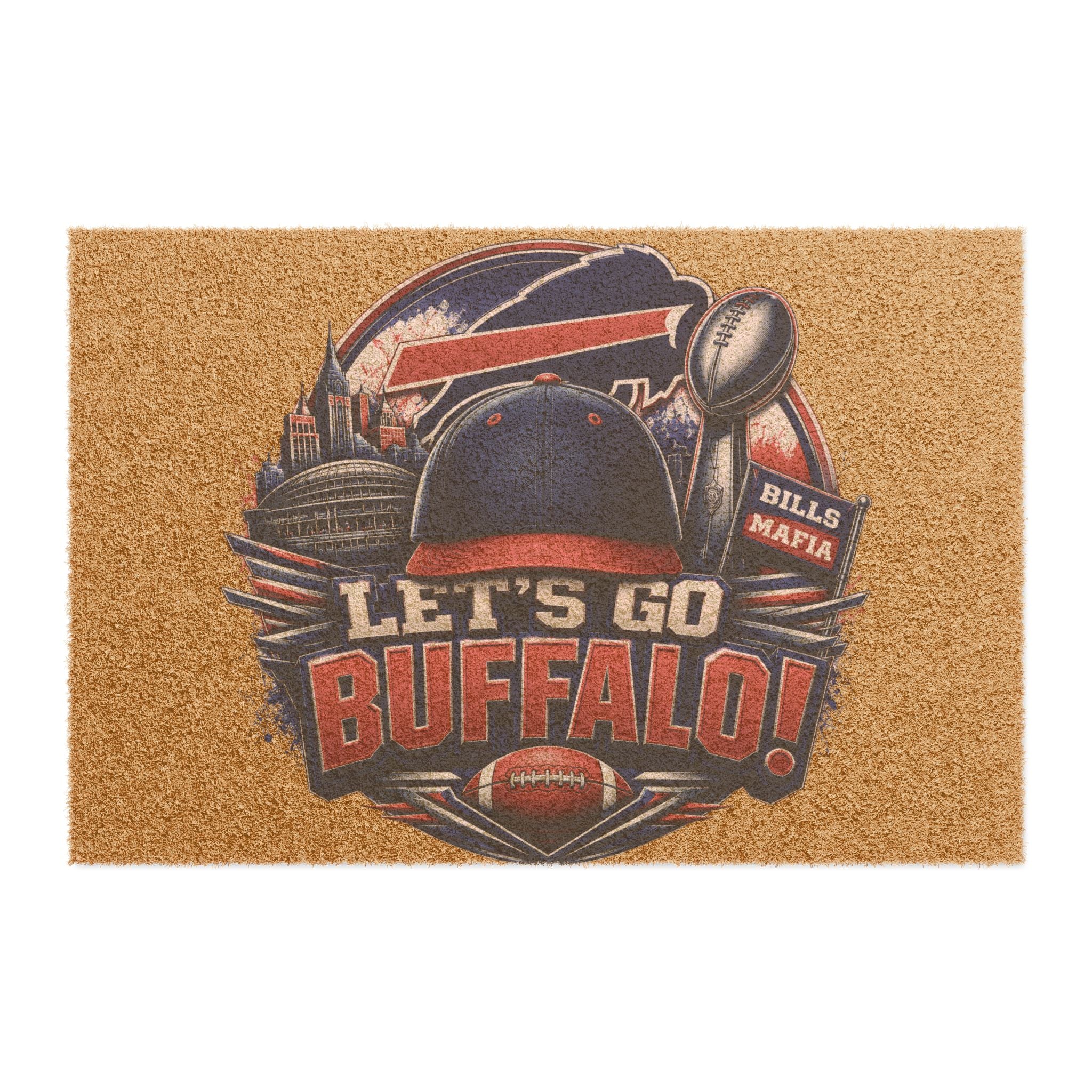 Let's Go Buffalo! Doormat