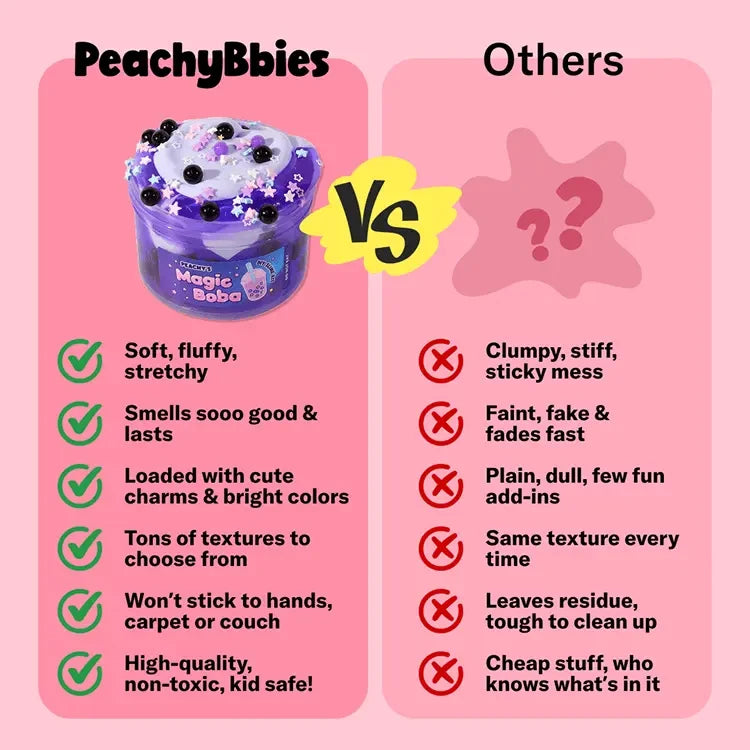 Peachybbies Scented Slime Bundle