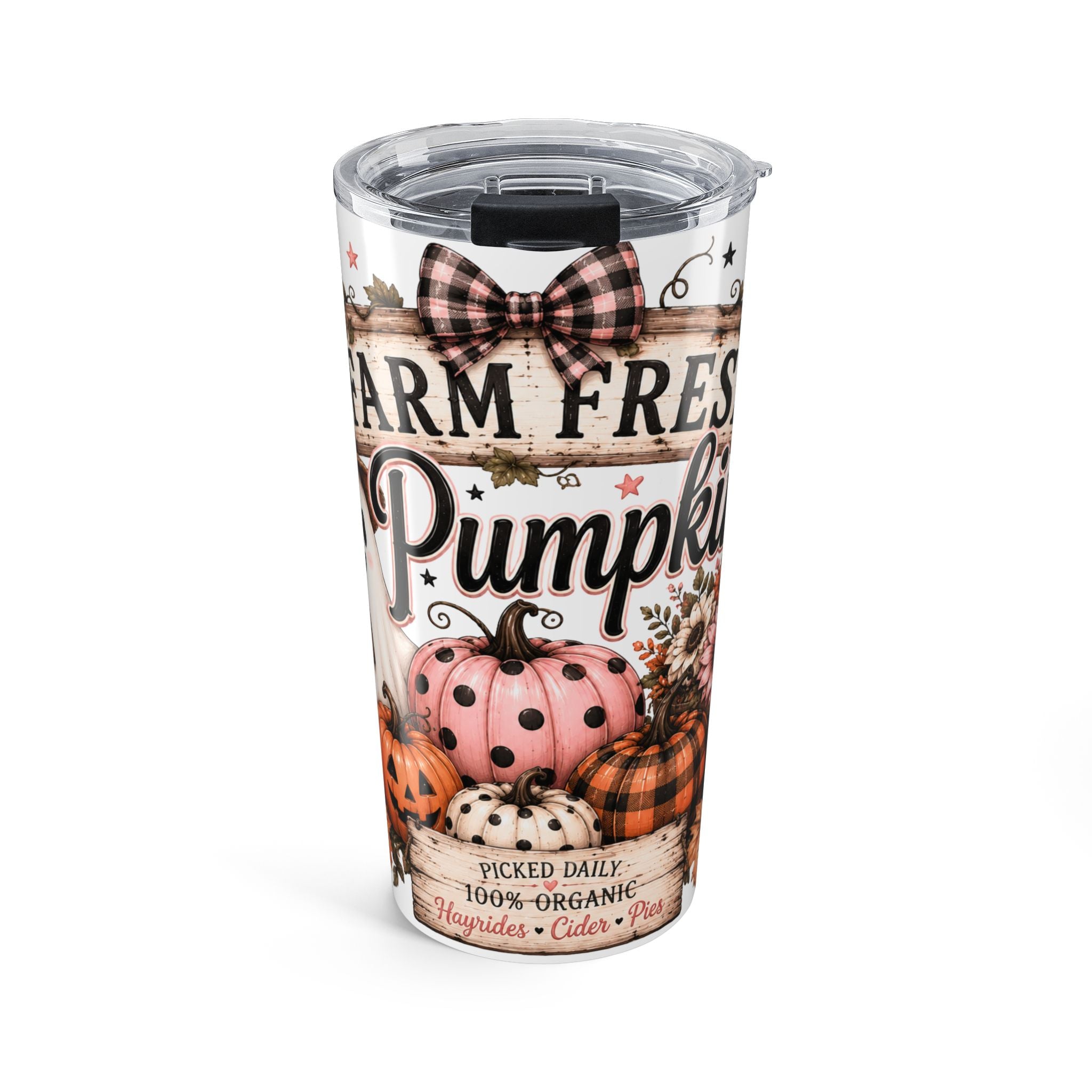 20oz Fall Pumpkin Tumbler