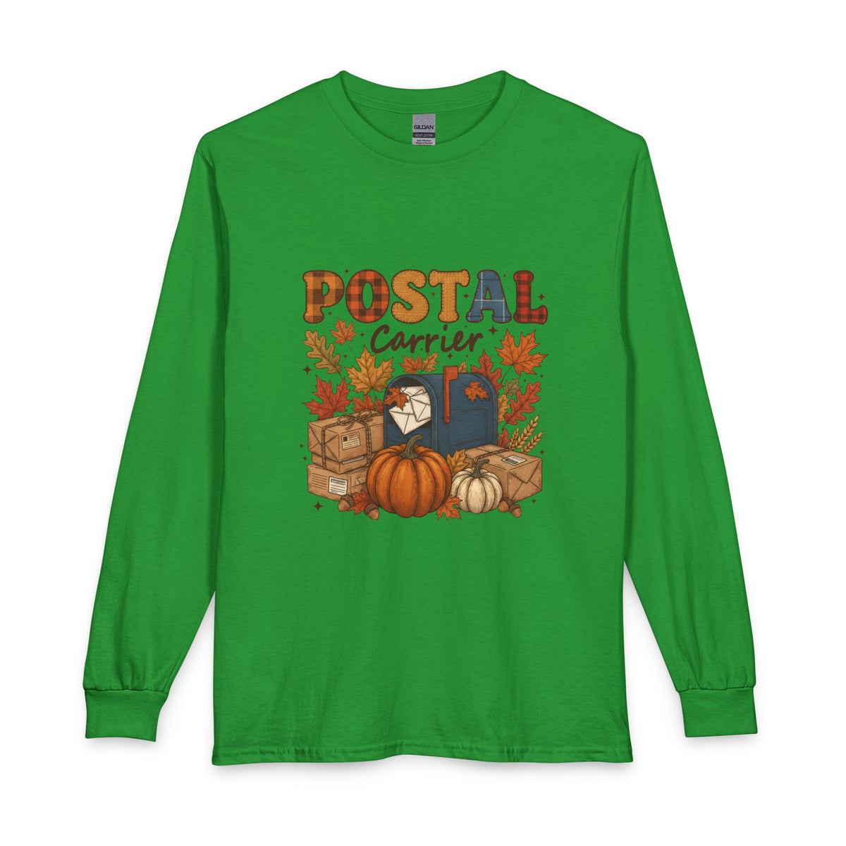 Postal Carrier Fall Long Sleeve T-Shirt