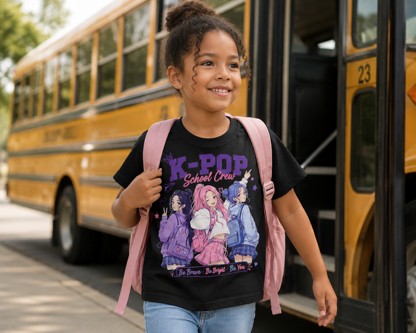 K-Pop Girl Group Kids Tee