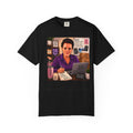 Motivational Office Portrait T-Shirt — Boss Lady Desk Scene Tee