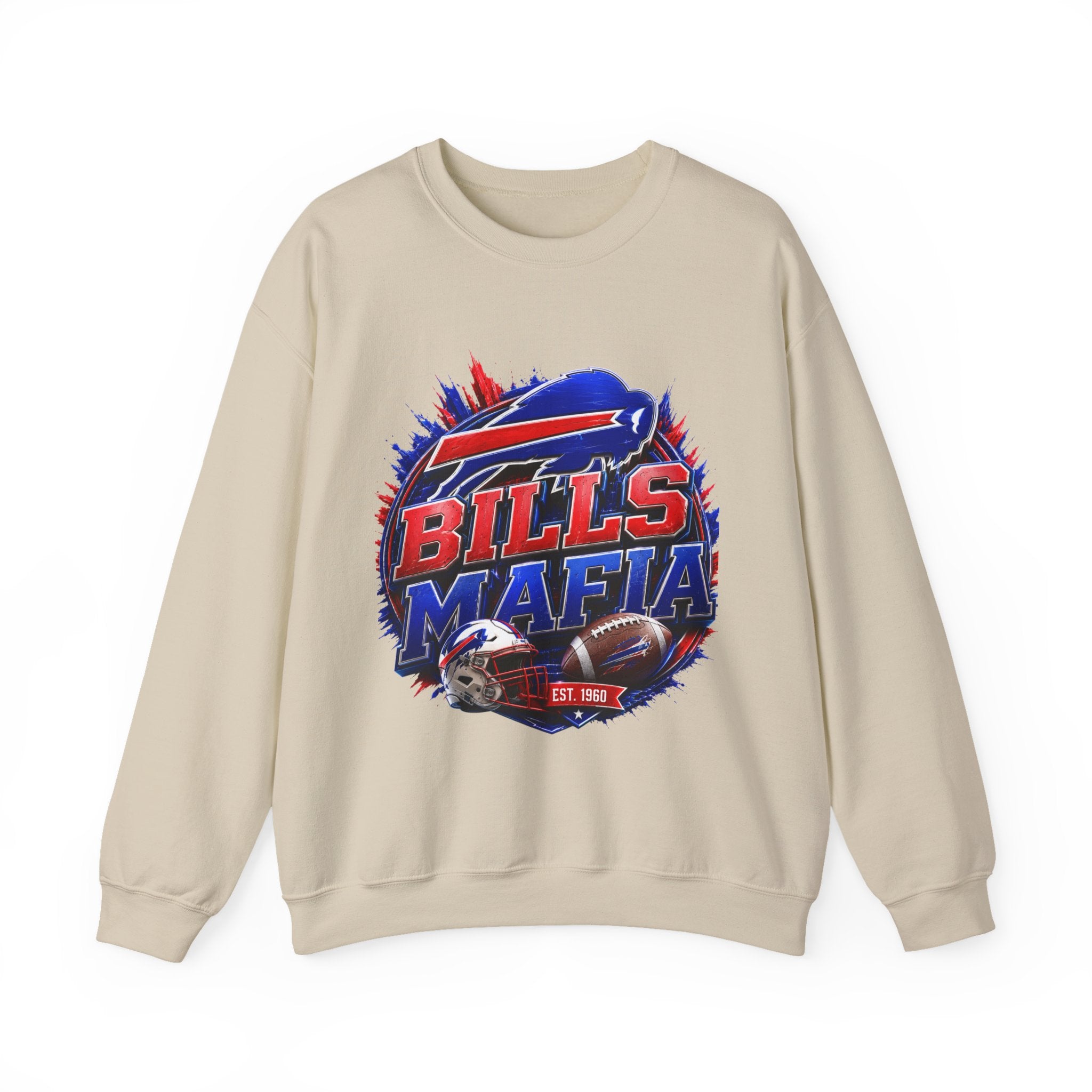 Bills Mafia Crewneck Sweatshirt – Buffalo Football Fan Pullover