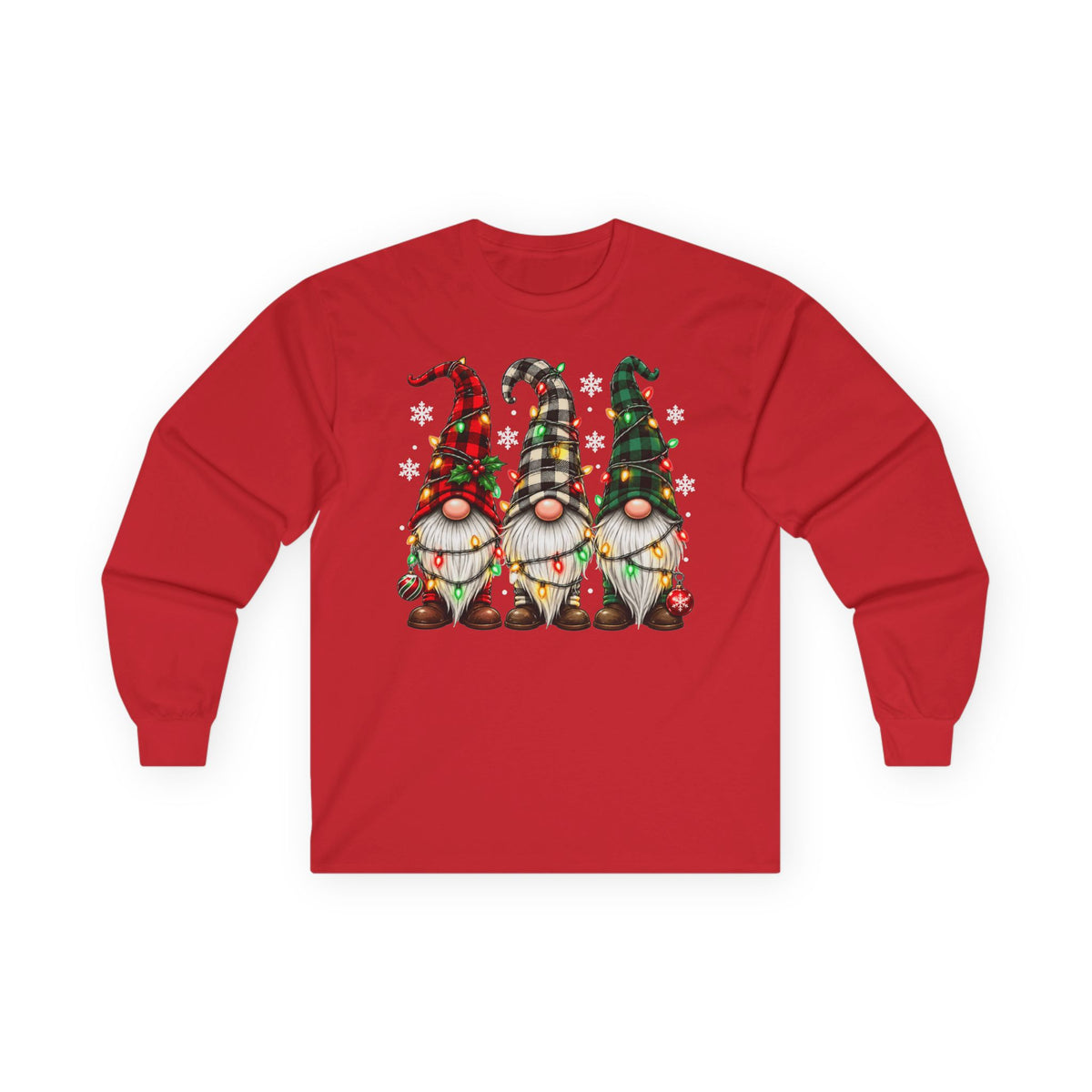 Christmas Gnomes Long Sleeve Tee