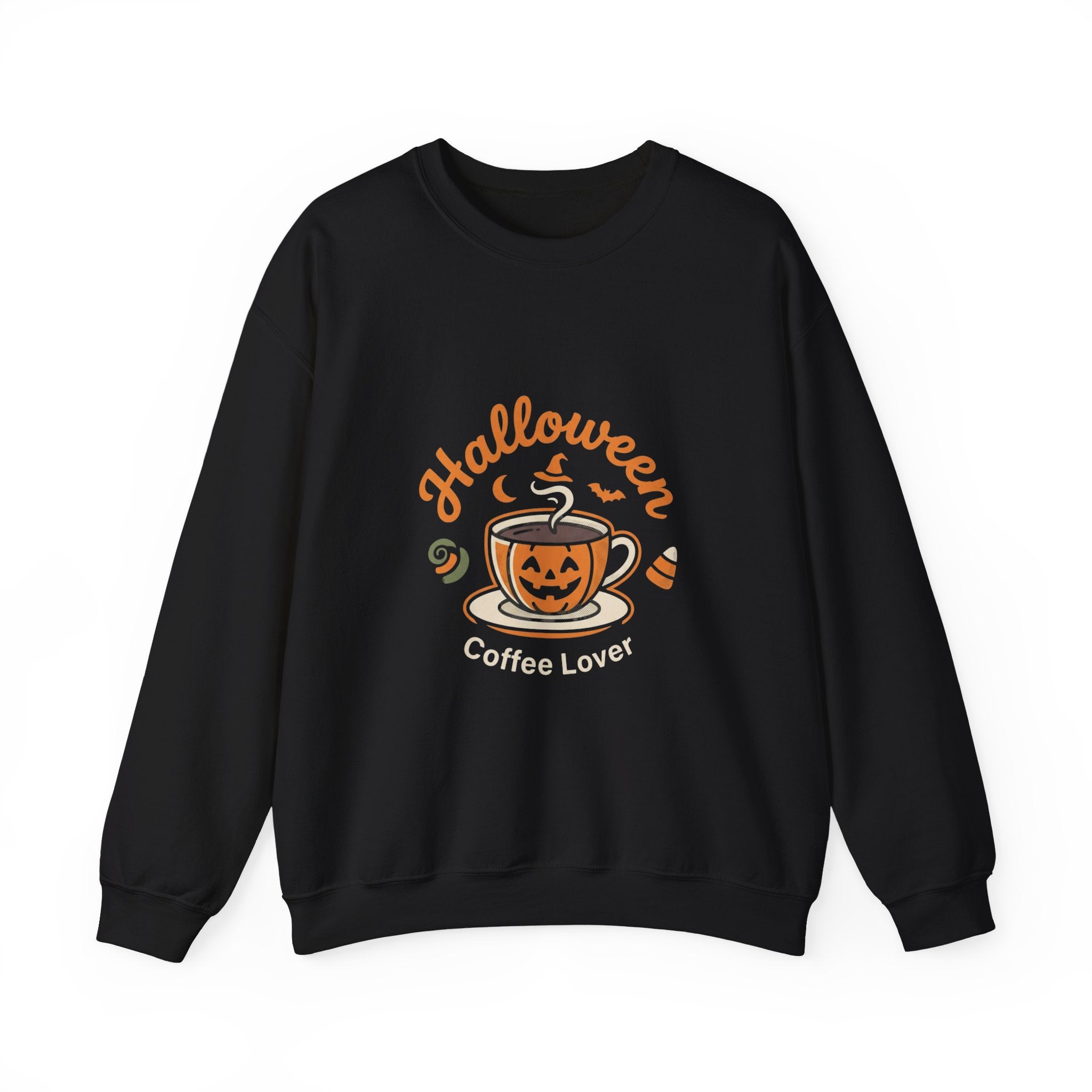 Jack-O'-Lantern Coffee Cup Crewneck