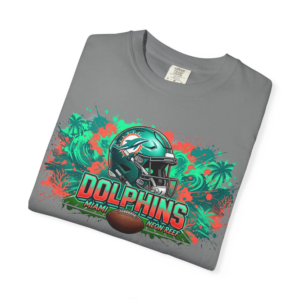 Unisex Garment-Dyed T-shirt-Dolphins
