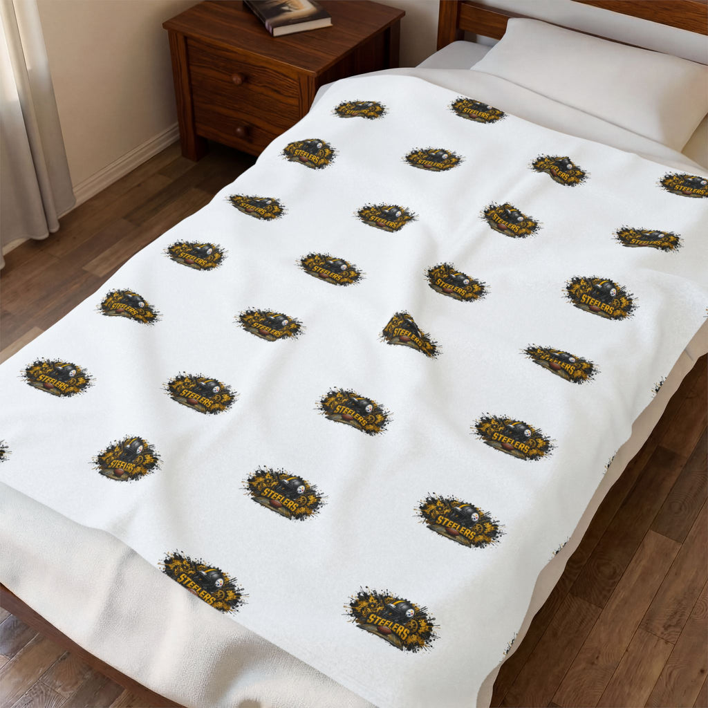 Pattern Velveteen Plush Blanket