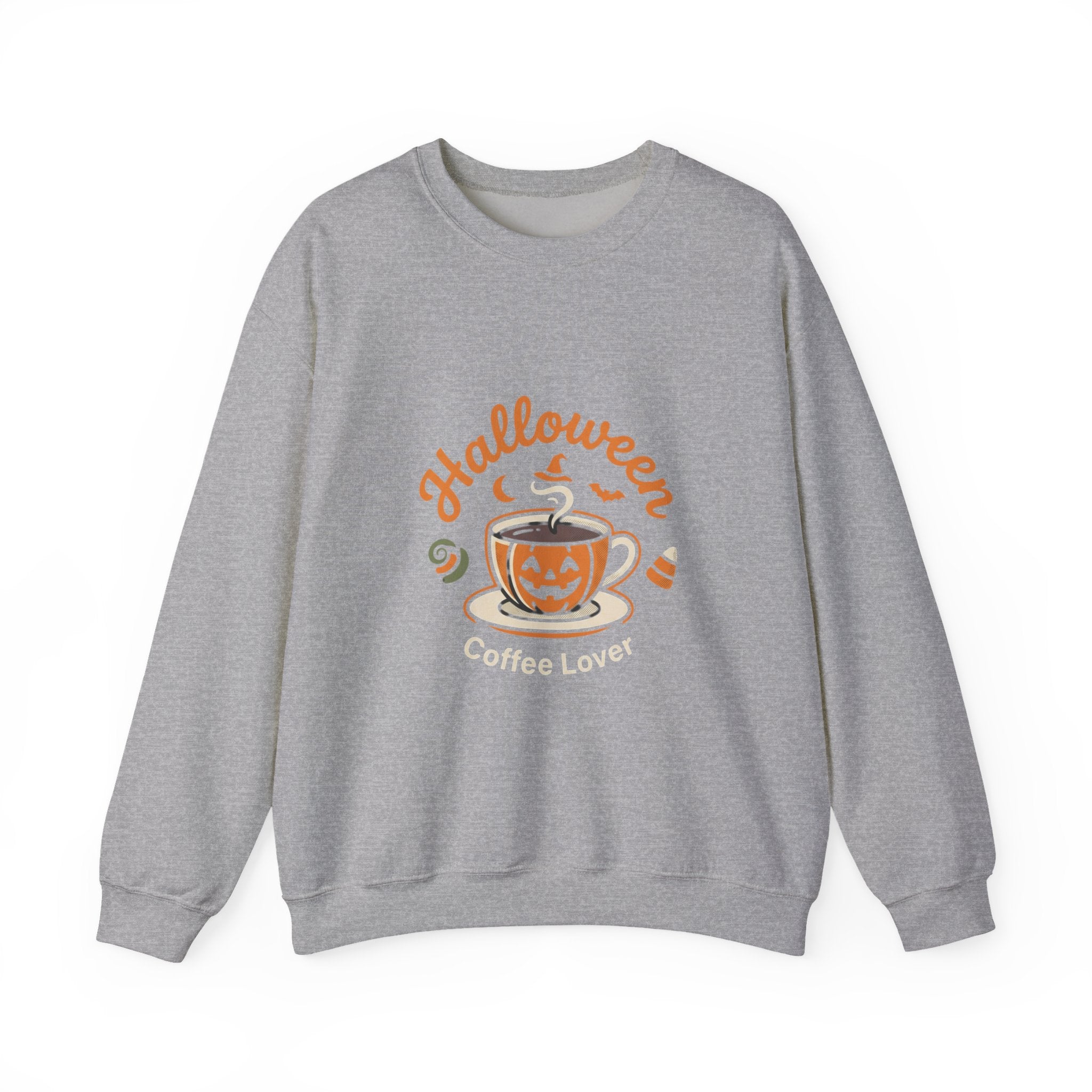 Jack-O'-Lantern Coffee Cup Crewneck