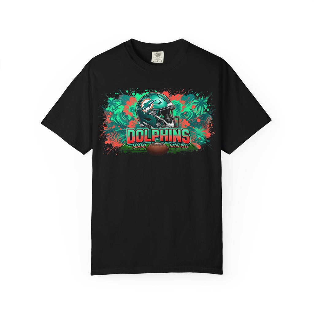 Unisex Garment-Dyed T-shirt-Dolphins