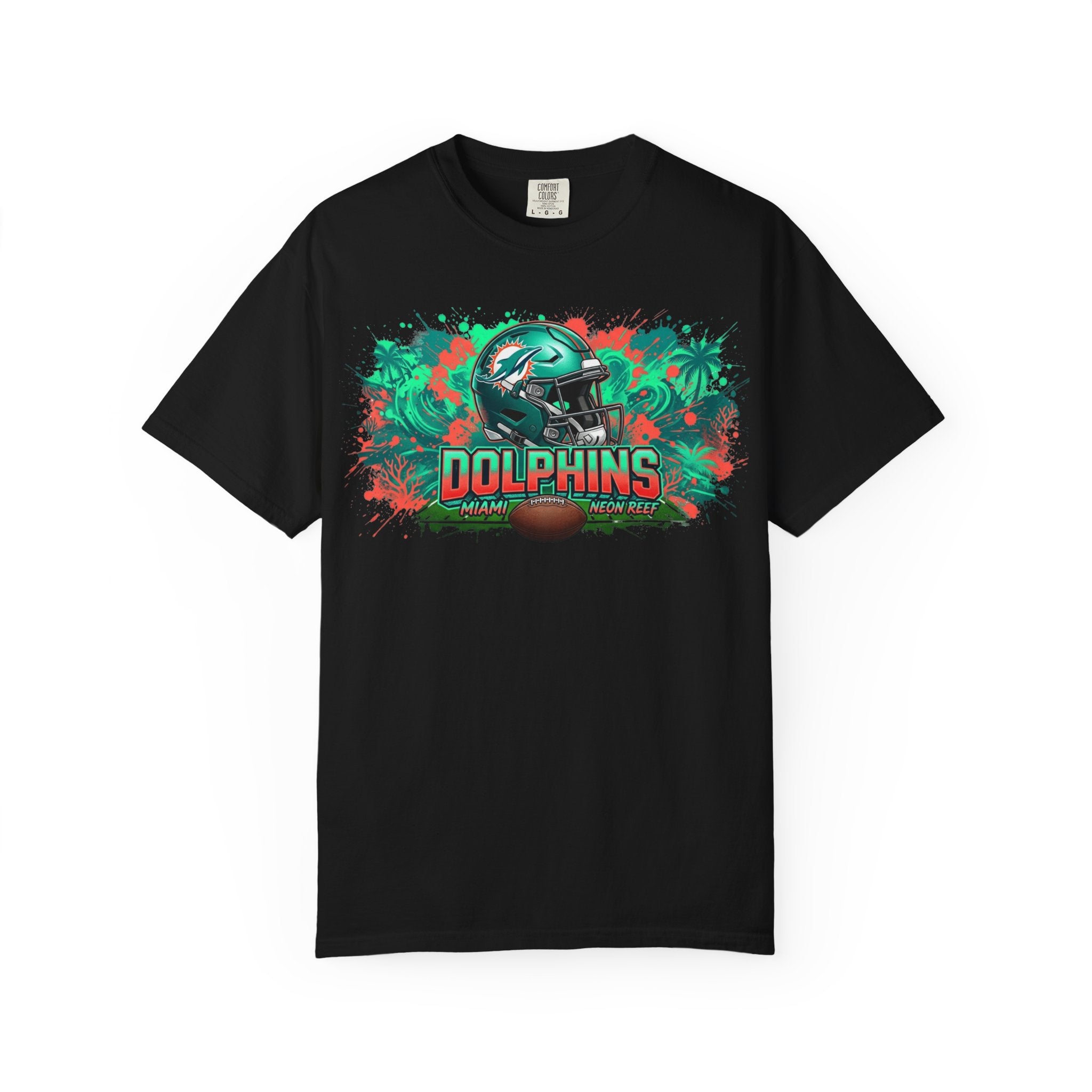 Unisex Garment-Dyed T-shirt-Dolphins