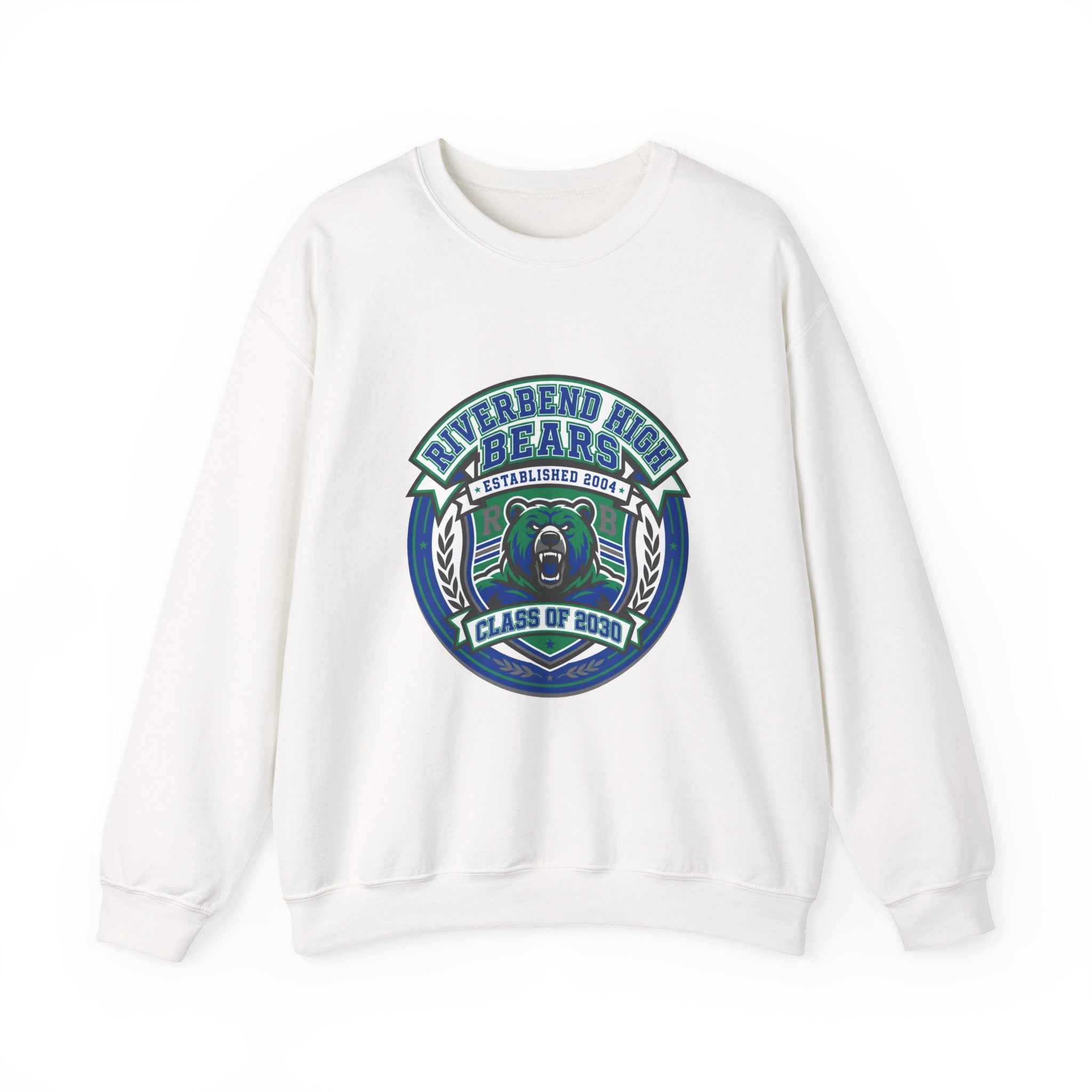 Riverbend High Bears Class of 2030 Crewneck Sweatshirt