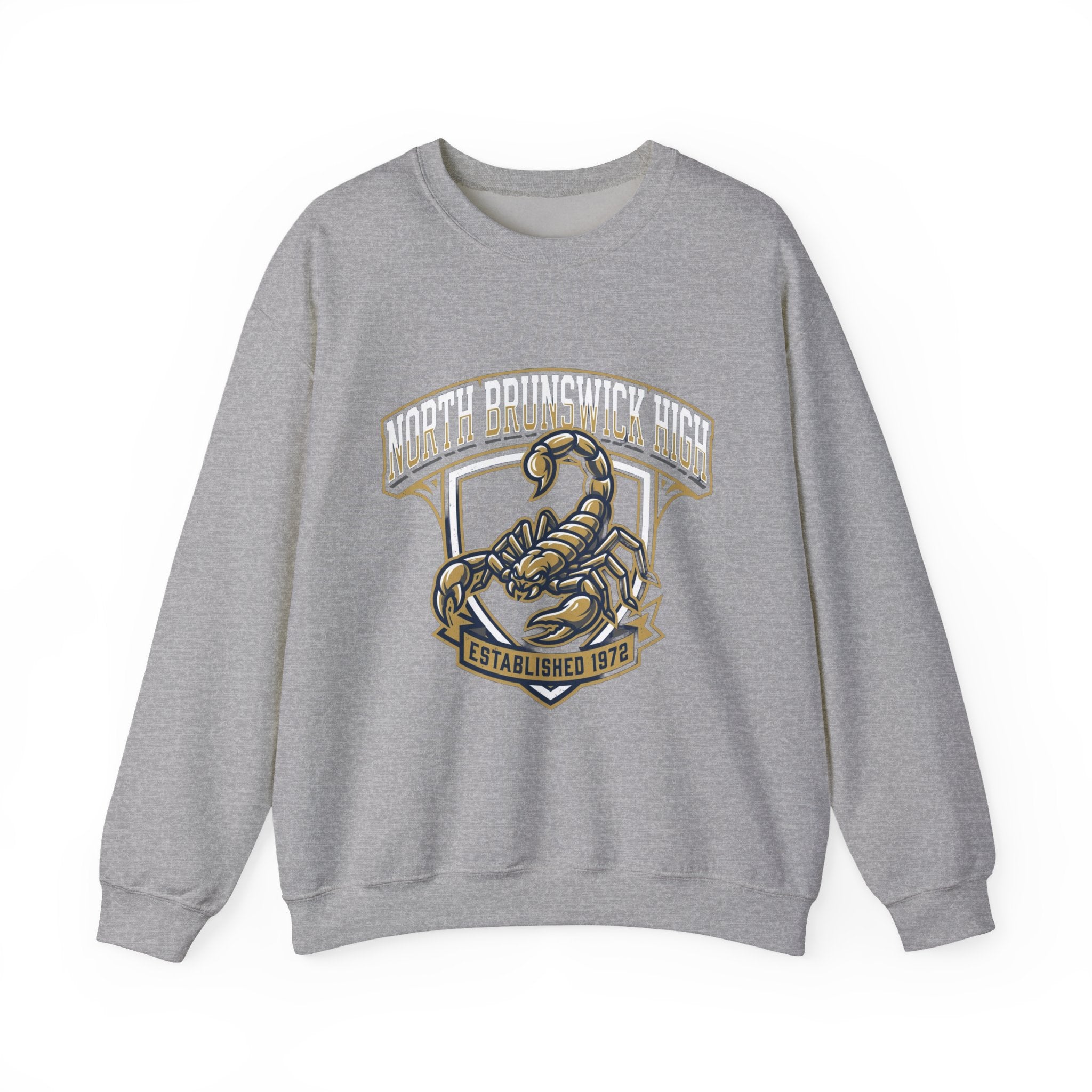 North Brunswick High Scorpion Crewneck Sweatshirt – Established 1972 School Spirit