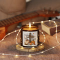 Autumn Blessings Soy Candle — Amber Jar, 'Time to Praise' Fall Scented Candle