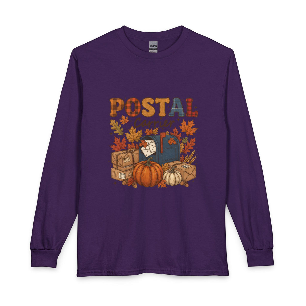Postal Carrier Fall Long Sleeve T-Shirt