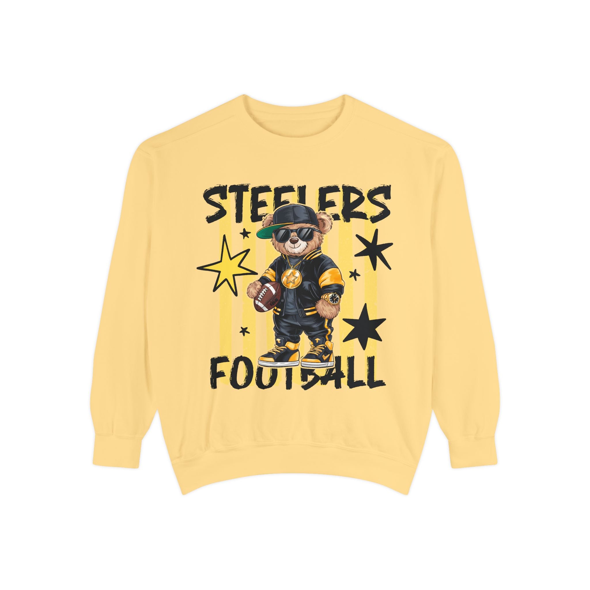 Steelers Football Bear Sweatshirt