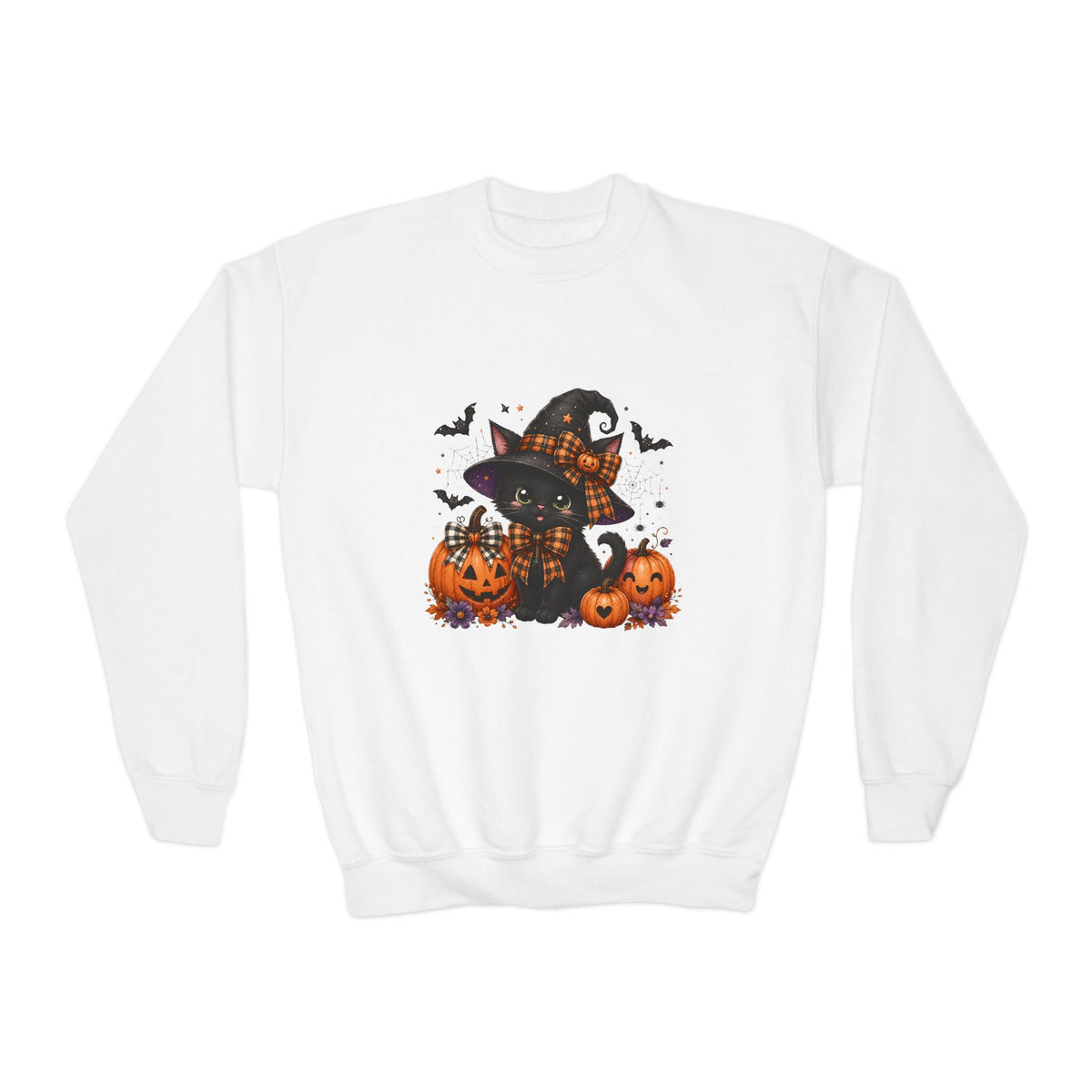 Youth Halloween Crewneck Sweatshirt