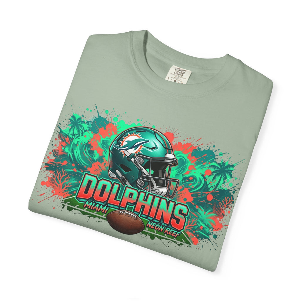 Unisex Garment-Dyed T-shirt-Dolphins