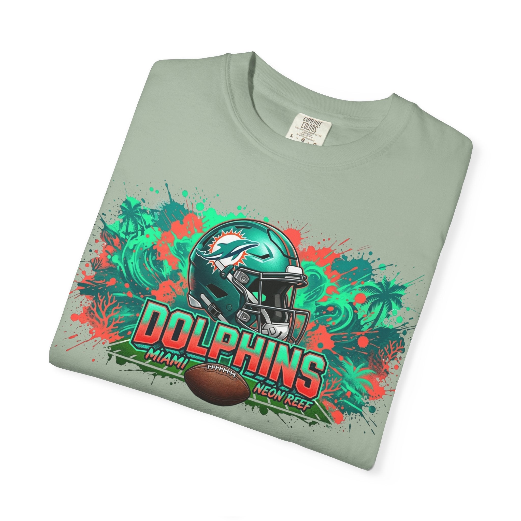 Unisex Garment-Dyed T-shirt-Dolphins