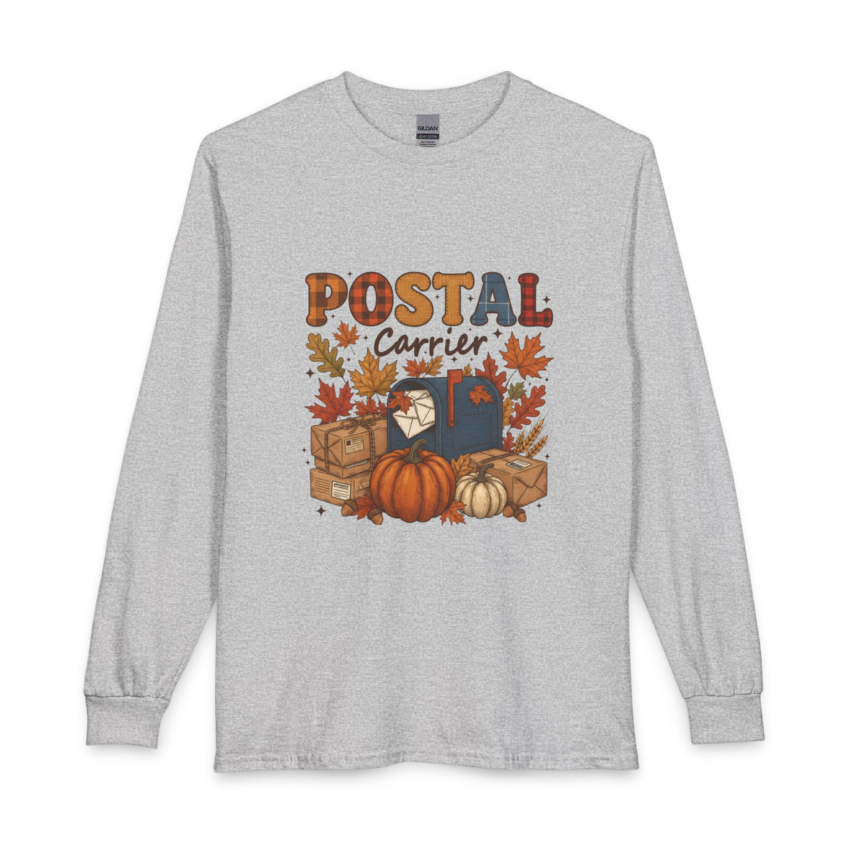 Postal Carrier Fall Long Sleeve T-Shirt