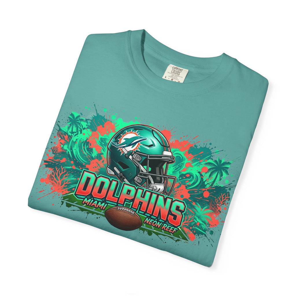 Unisex Garment-Dyed T-shirt-Dolphins