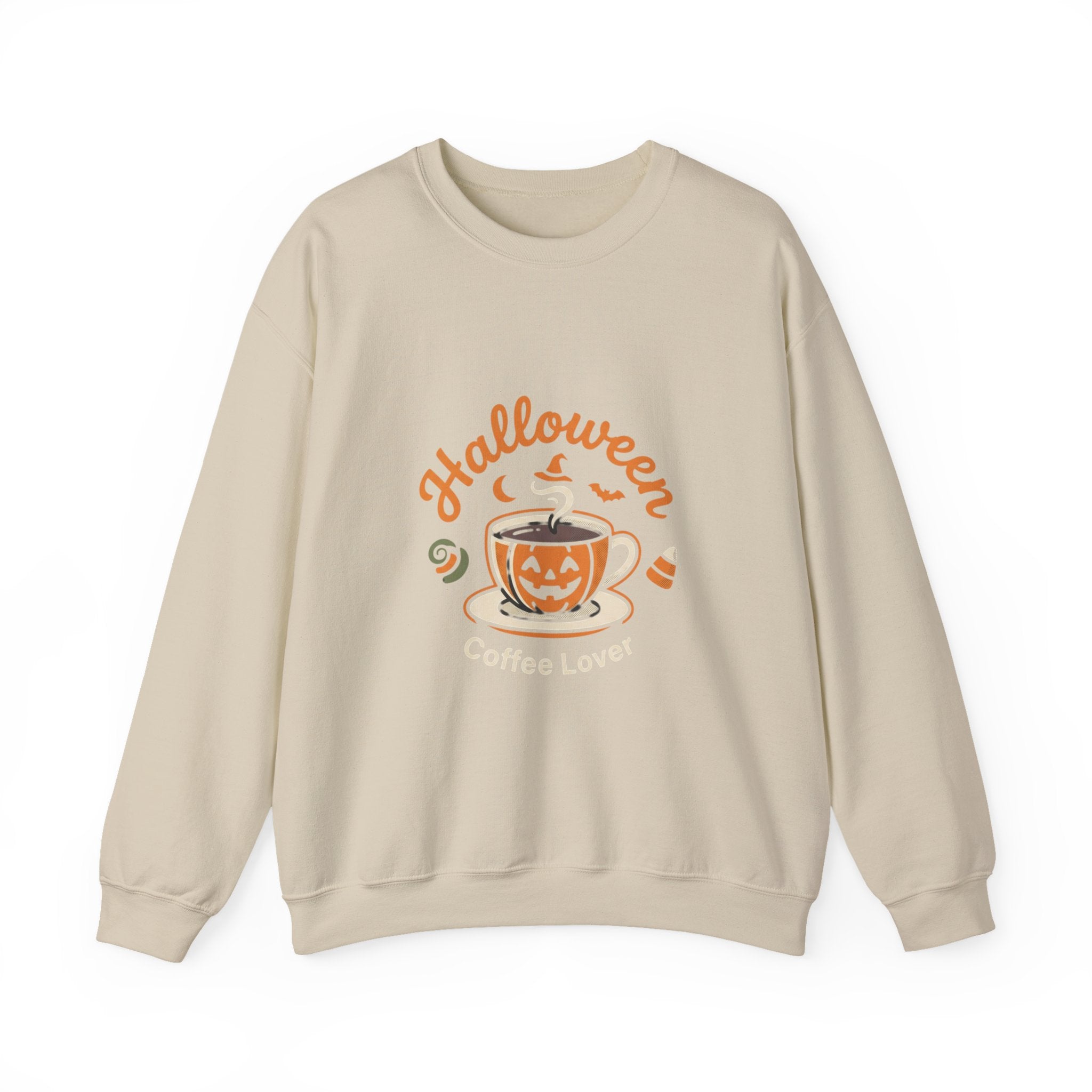 Jack-O'-Lantern Coffee Cup Crewneck