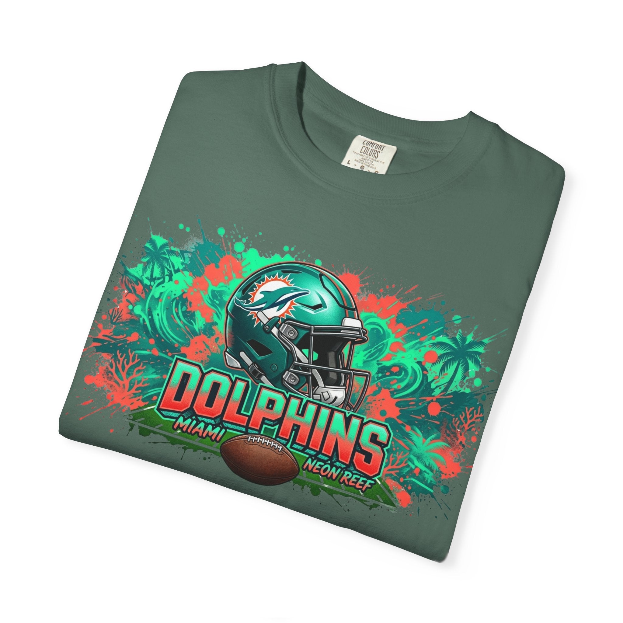 Unisex Garment-Dyed T-shirt-Dolphins