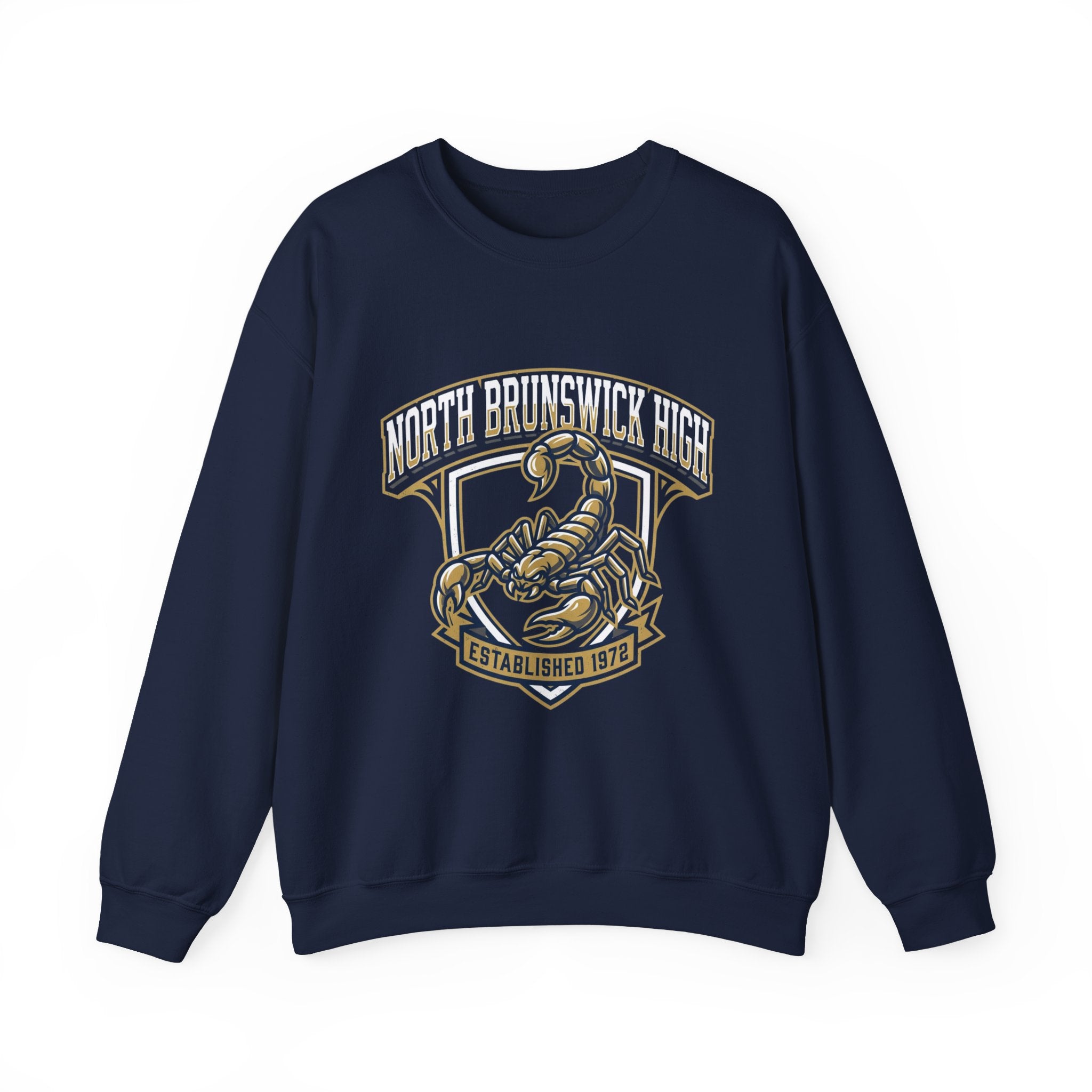 North Brunswick High Scorpion Crewneck Sweatshirt – Established 1972 School Spirit
