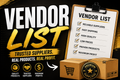 Vendor list