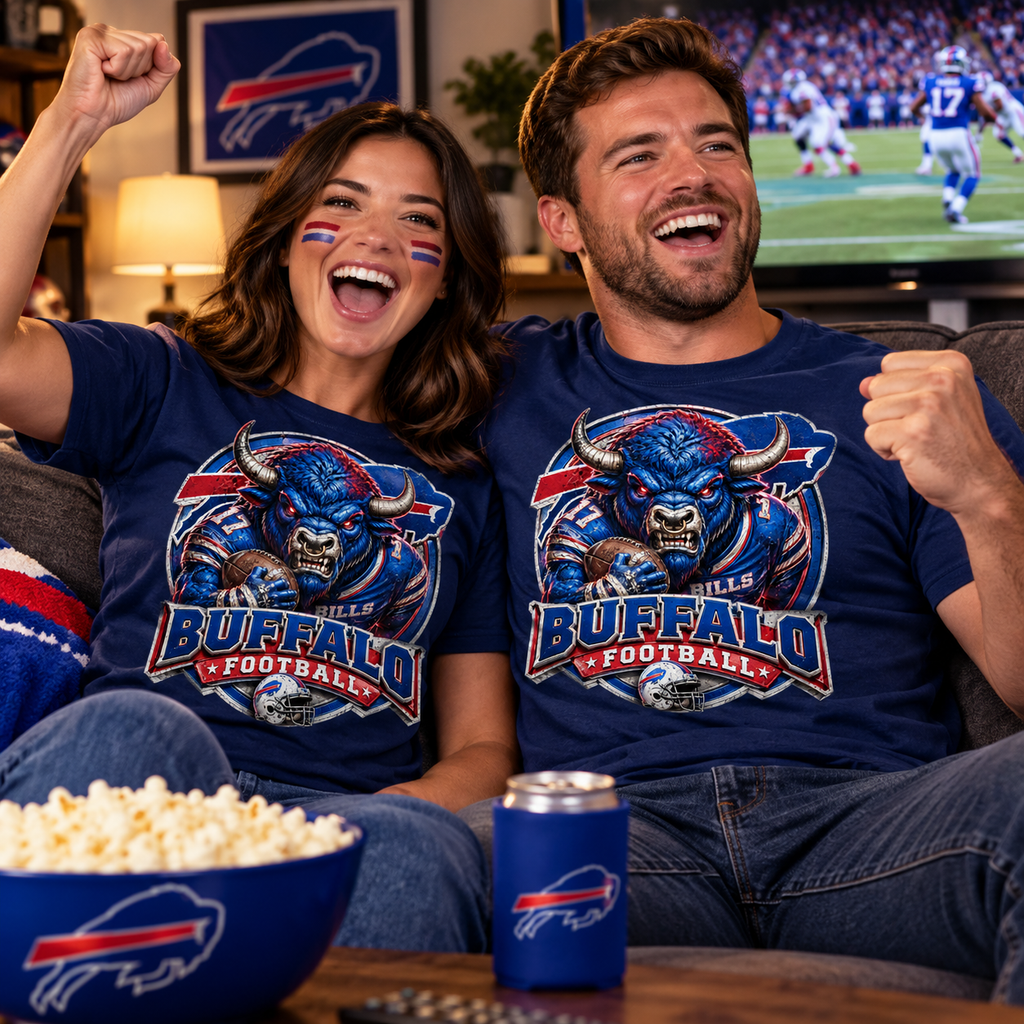 Buffalo Football Bull T-Shirt